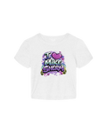 Airbrush Crop T-Shirt