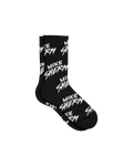 Mike Sherm Logo Socks (Black)