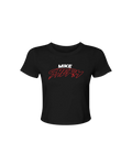 Logo Baby Crop Top (Black)